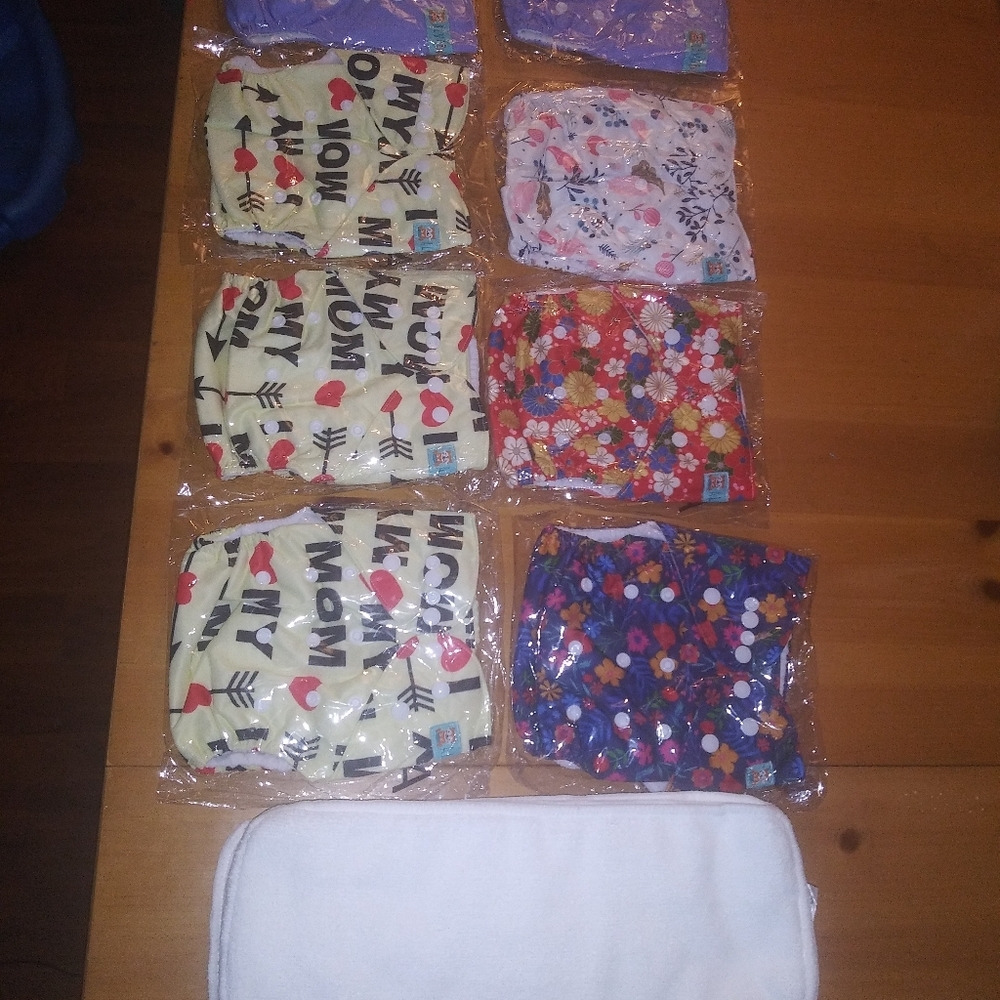 Brand new cloth diapers